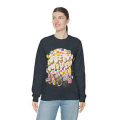 Sweatshirt - Boozed & Confused Bachelorette Crewneck - 4 DOTS Sweatshirt - Boozed & Confused Bachelorette Crewneck - 4 DOTS