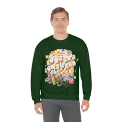 Sweatshirt - Boozed & Confused Bachelorette Crewneck - 4 DOTS Sweatshirt - Boozed & Confused Bachelorette Crewneck - 4 DOTS