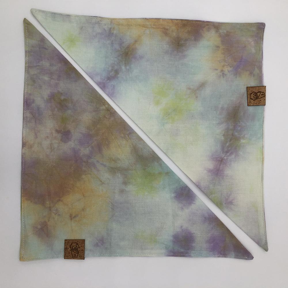 Bandana - Cotton Candy Tie-Dye Dana - 4 DOTS Bandana - Cotton Candy Tie-Dye Dana - 4 DOTS