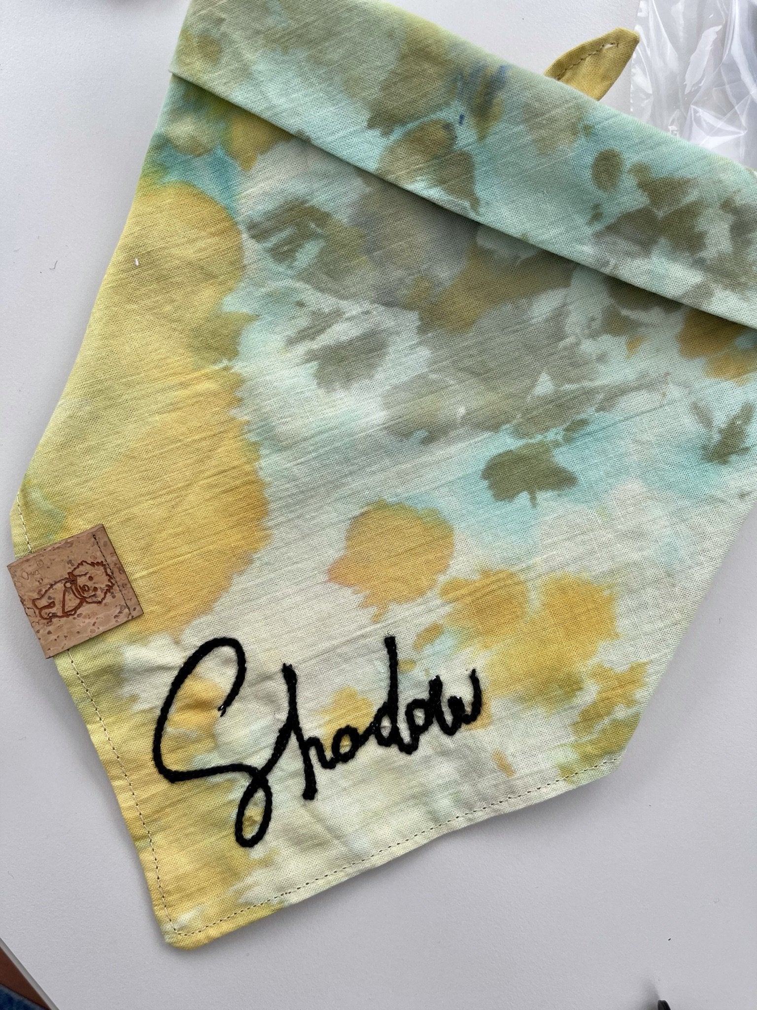 Bandana - Earth Tie-Dye Dana - 4 DOTS Bandana - Earth Tie-Dye Dana - 4 DOTS