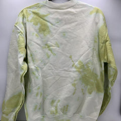 Crewneck Sweatshirt - Granny Smith Tie-Dye Crewneck - MD - 4 DOTS Crewneck Sweatshirt - Granny Smith Tie-Dye Crewneck - MD - 4 DOTS