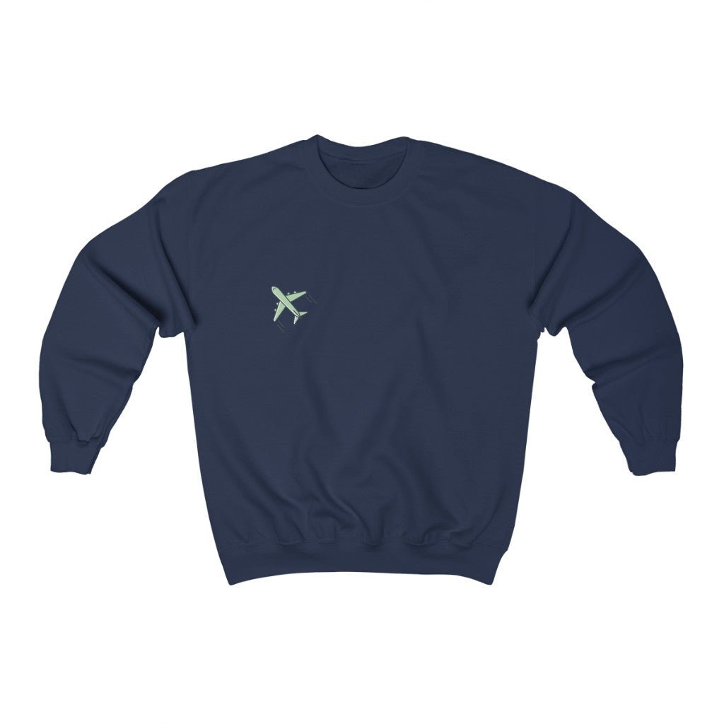 Sweatshirt - Let's Take A Trip Soon Crewneck (Front & Back) - 4 DOTS Sweatshirt - Let's Take A Trip Soon Crewneck (Front & Back) - 4 DOTS