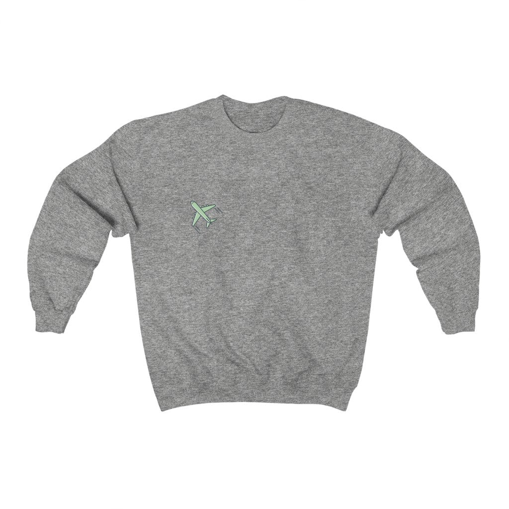 Sweatshirt - Let's Take A Trip Soon Crewneck (Front & Back) - 4 DOTS Sweatshirt - Let's Take A Trip Soon Crewneck (Front & Back) - 4 DOTS