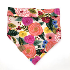 Bandana - Plenty o' Peonies - 4 DOTS Bandana - Plenty o' Peonies - 4 DOTS