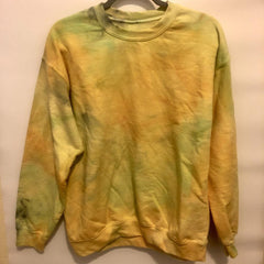 Crewneck Sweatshirt - Tooty Fruity Tie-Dye Crewneck - MD - 4 DOTS Crewneck Sweatshirt - Tooty Fruity Tie-Dye Crewneck - MD - 4 DOTS