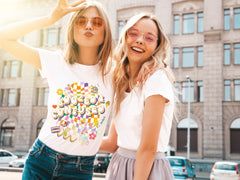 T-Shirt - Boozed & Confused Bachelorette Graphic Tee - 4 DOTS