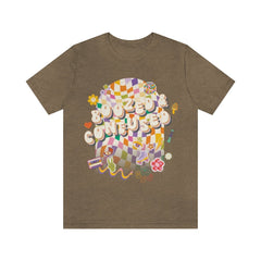 T-Shirt - Boozed & Confused Bachelorette Graphic Tee - 4 DOTS
