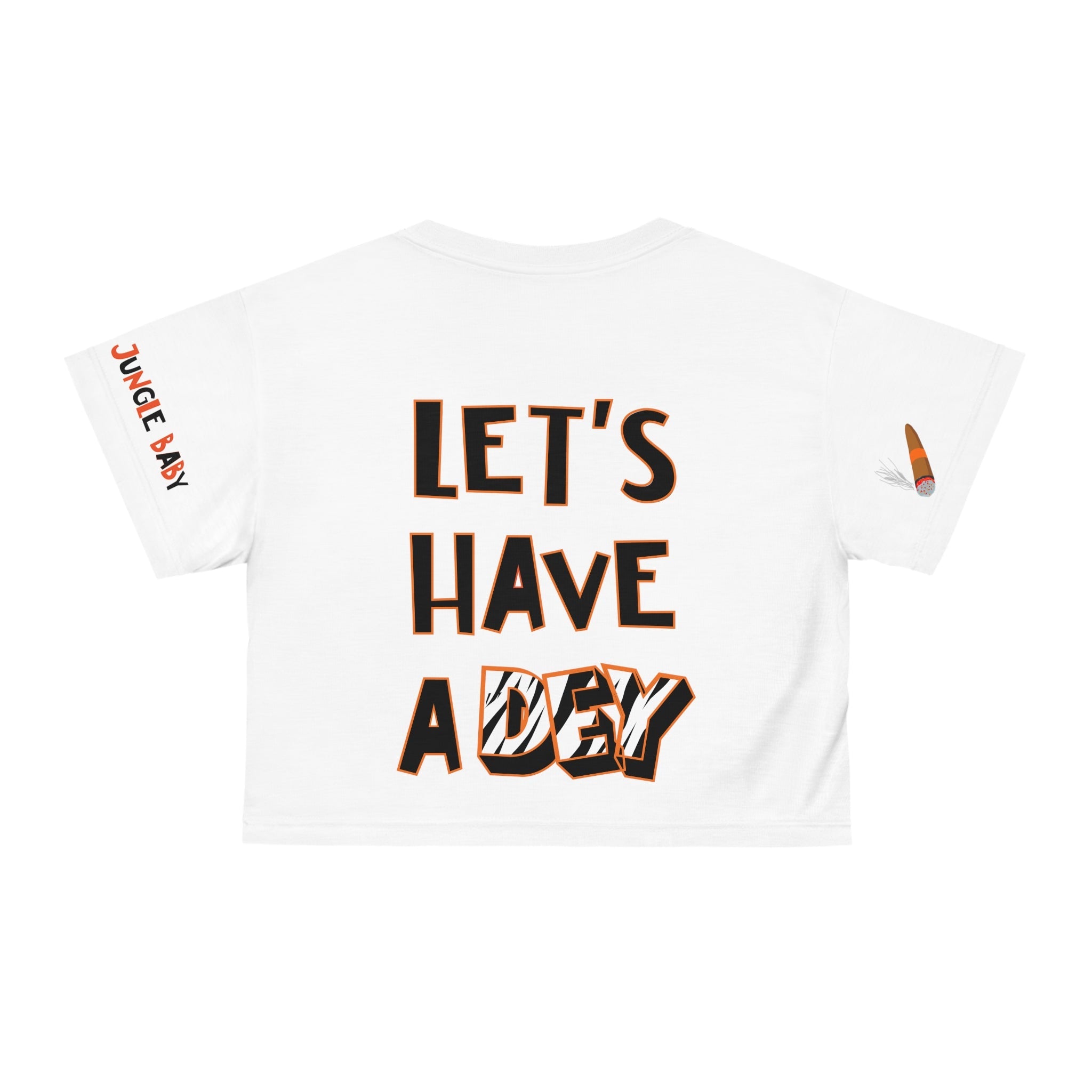All Over Prints - Cincinnati Bengals Crop Tee - 4 DOTS