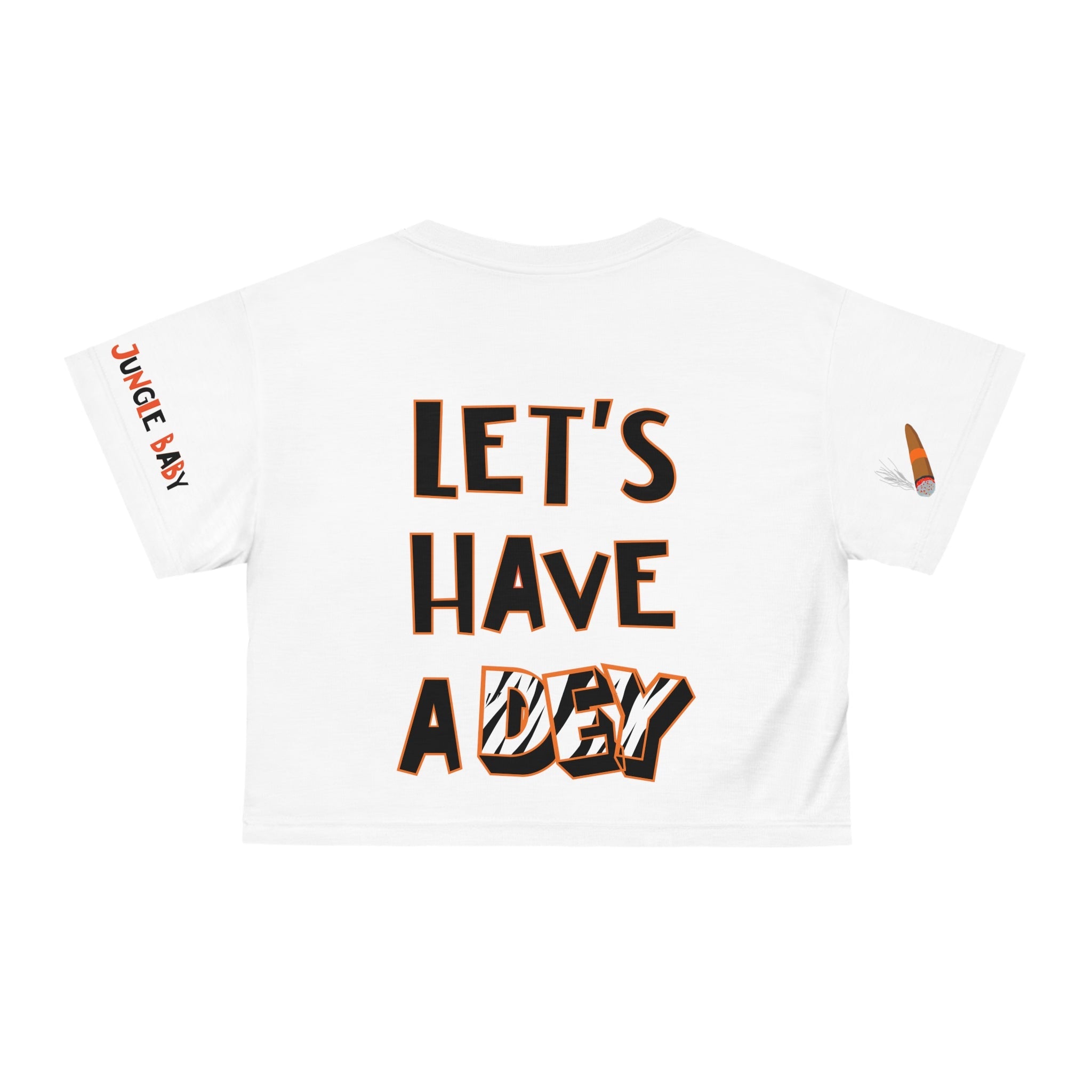 All Over Prints - Cincinnati Bengals Crop Tee - 4 DOTS