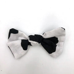 Dog Hair Bow - Cow Knot Bow - 4 DOTS