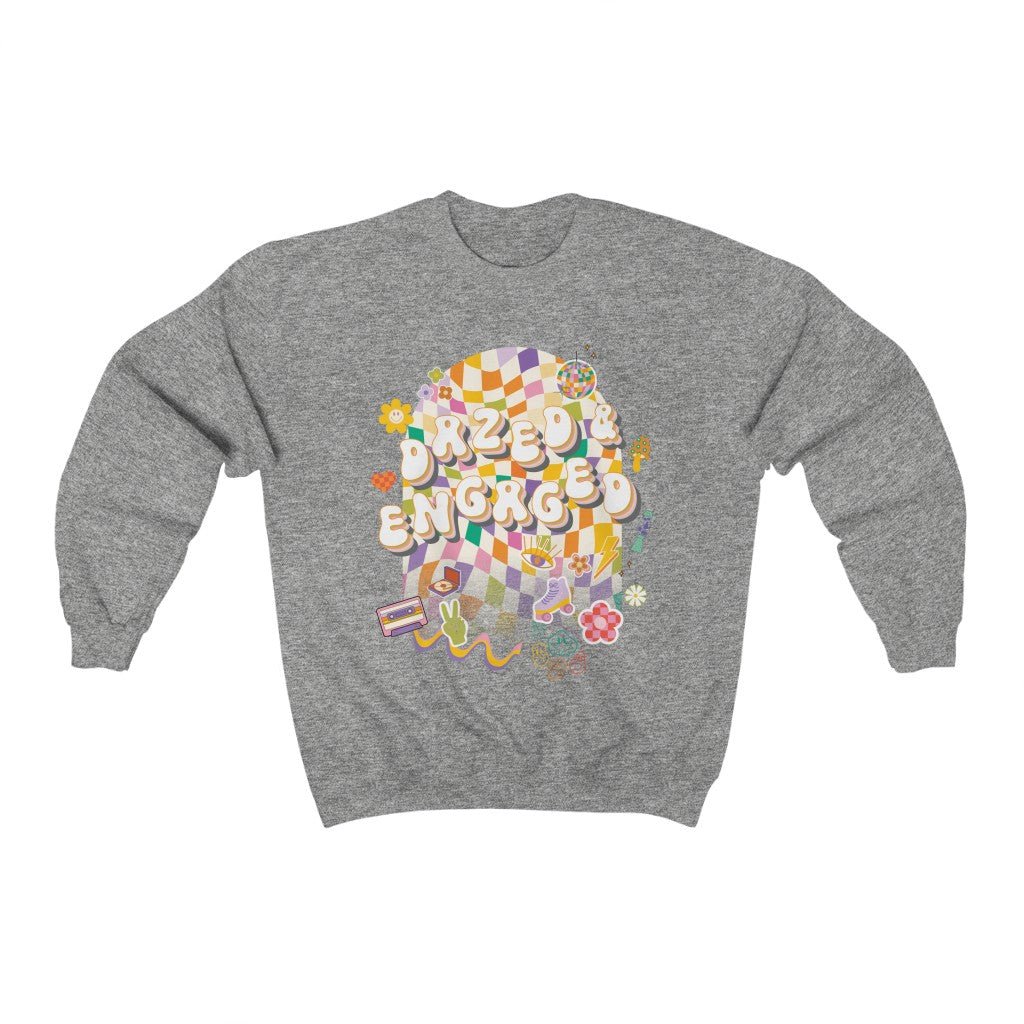 Sweatshirt - Dazed & Engaged Bachelorette Crewneck - 4 DOTS