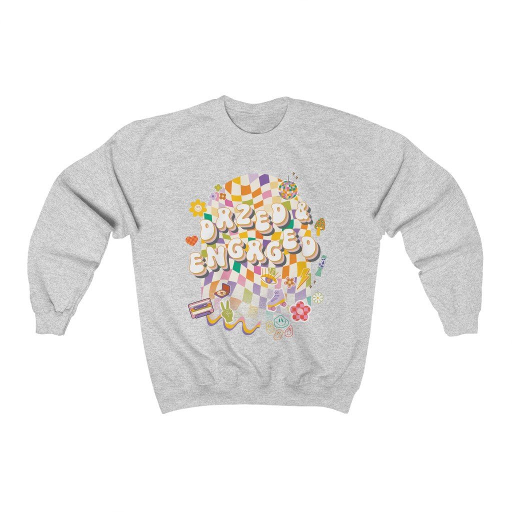Sweatshirt - Dazed & Engaged Bachelorette Crewneck - 4 DOTS