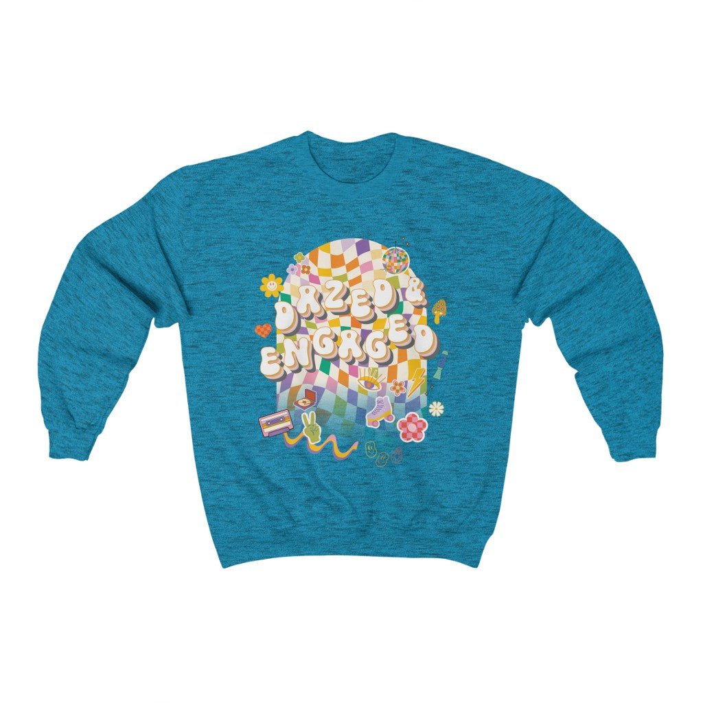 Sweatshirt - Dazed & Engaged Bachelorette Crewneck - 4 DOTS
