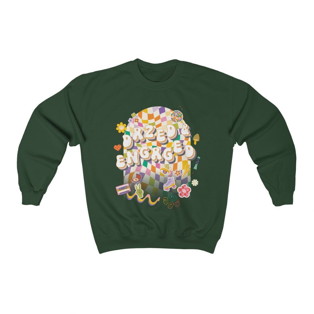 Sweatshirt - Dazed & Engaged Bachelorette Crewneck - 4 DOTS