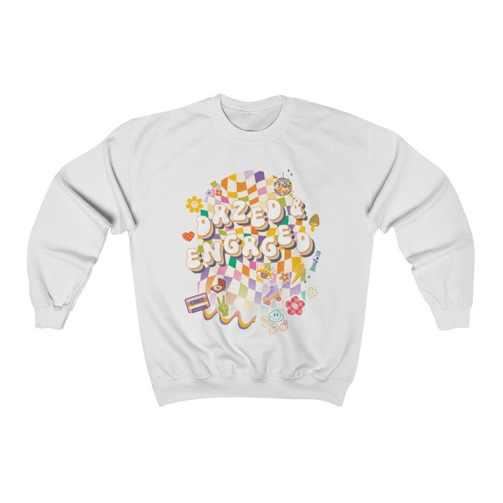 Sweatshirt - Dazed & Engaged Bachelorette Crewneck - 4 DOTS