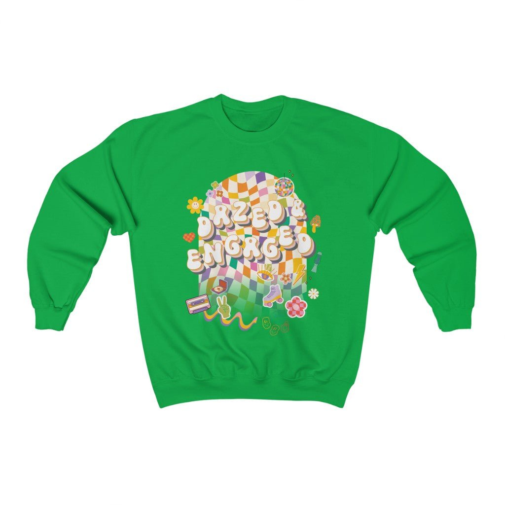 Sweatshirt - Dazed & Engaged Bachelorette Crewneck - 4 DOTS
