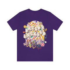 T-Shirt - Dazed & Engaged Bachelorette Graphic Tee - 4 DOTS