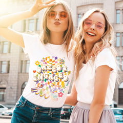 T-Shirt - Dazed & Engaged Bachelorette Graphic Tee - 4 DOTS