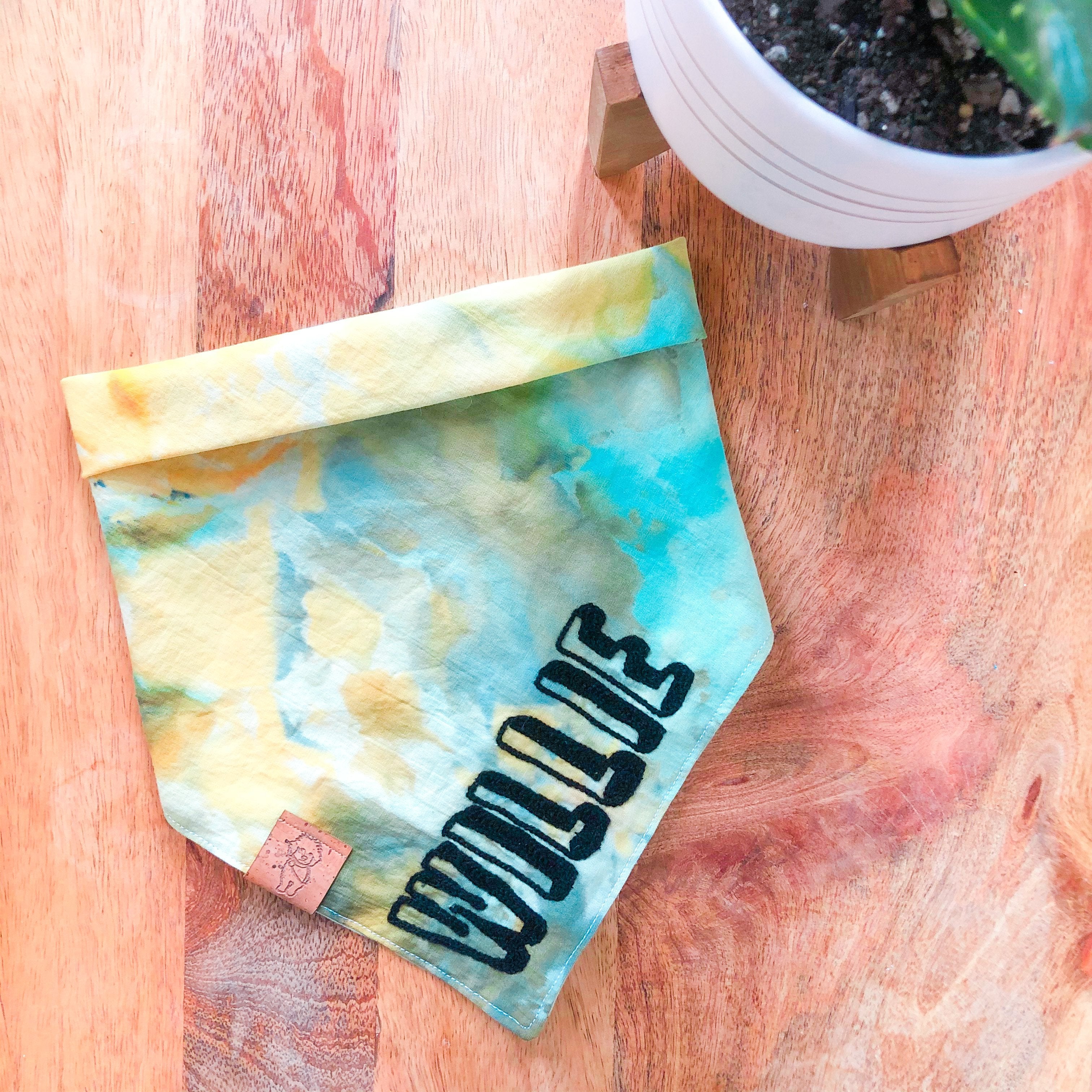Bandana - Earth Tie-Dye Dana - 4 DOTS