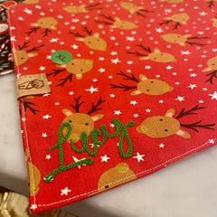Bandana - Embroidery - Small Text - 4 DOTS
