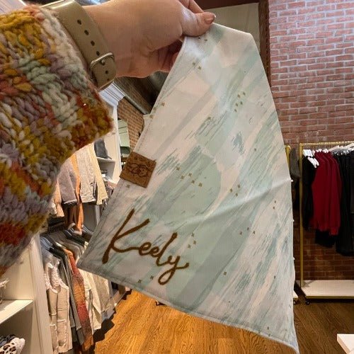 Bandana - Embroidery - Small Text - 4 DOTS