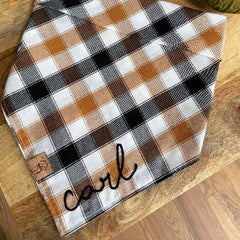 Bandana - Embroidery - Small Text - 4 DOTS