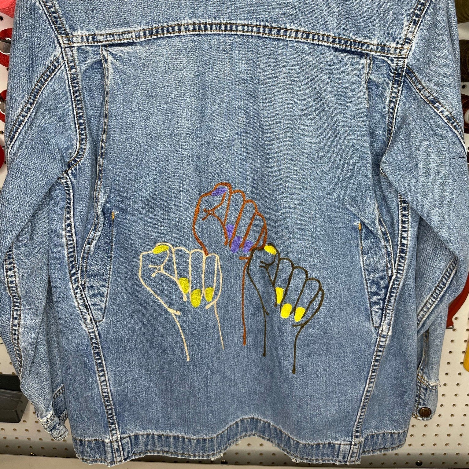 Denim Jacket - Equality Denim Jacket - 4 DOTS