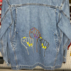 Denim Jacket - Equality Denim Jacket - 4 DOTS
