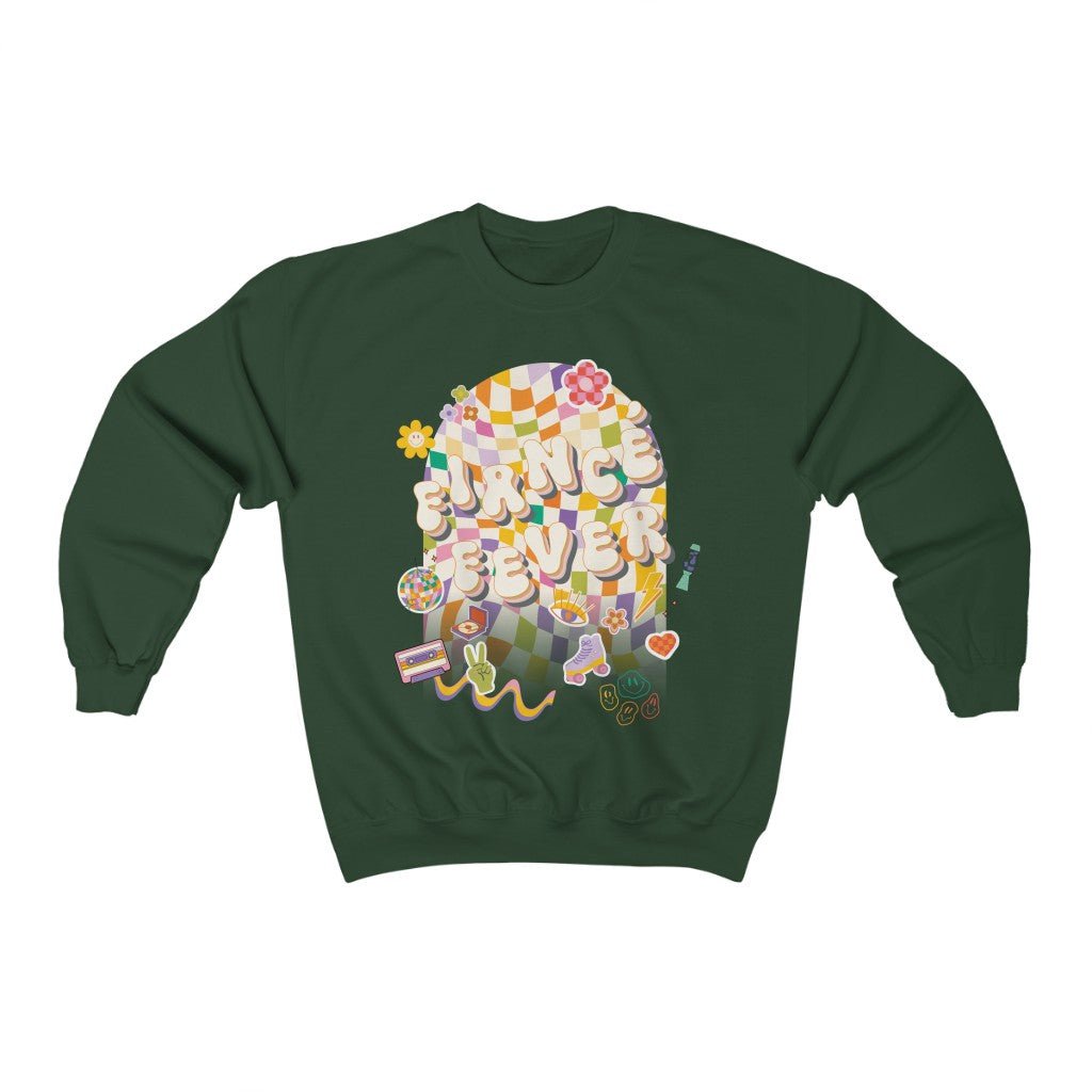 Sweatshirt - Fiance Fever Bachelorette Crewneck - 4 DOTS