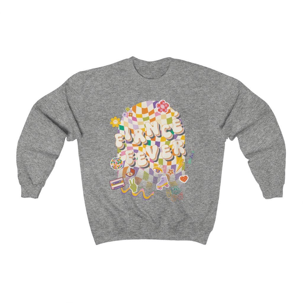 Sweatshirt - Fiance Fever Bachelorette Crewneck - 4 DOTS