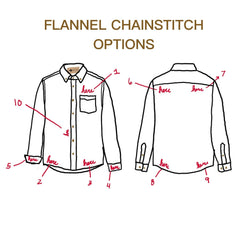 Flannel - L - Pink Tan Split Dye Flannel - 4 DOTS