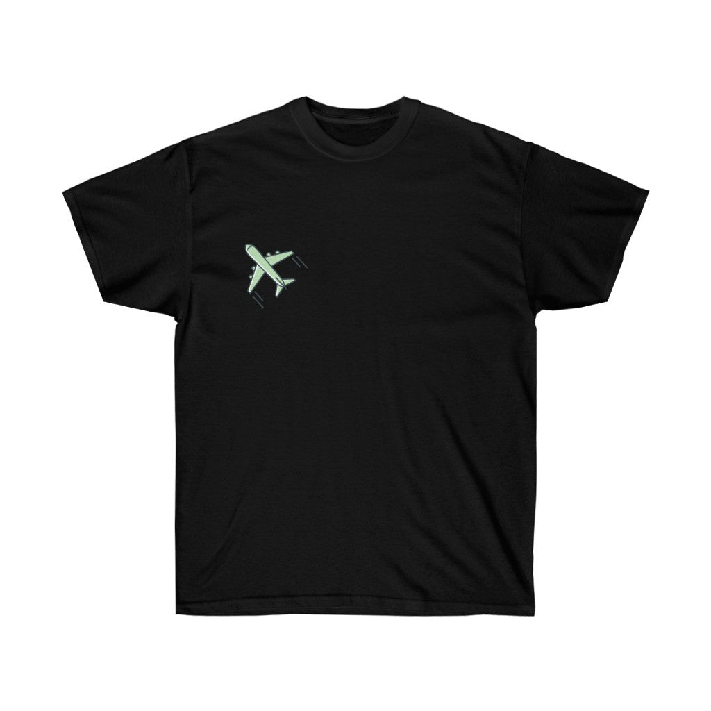 T-Shirt - Let's Take A Trip Soon Graphic Tee (Front & Back) - 4 DOTS