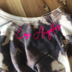 Crewneck Sweatshirt - One In A Melon Tie-Dye Crewneck - MD - 4 DOTS