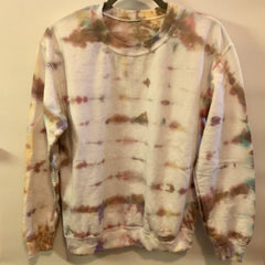 Crewneck Sweatshirt - Pixie Stix Tie-Dye Crewneck - Small 16 - 4 DOTS