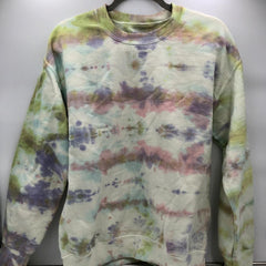 Crewneck Sweatshirt - Sweet Dreams Tie-Dye Crewneck - MD - 4 DOTS