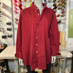 Flannel - XXL - Red Buckeye Button-Up - 4 DOTS