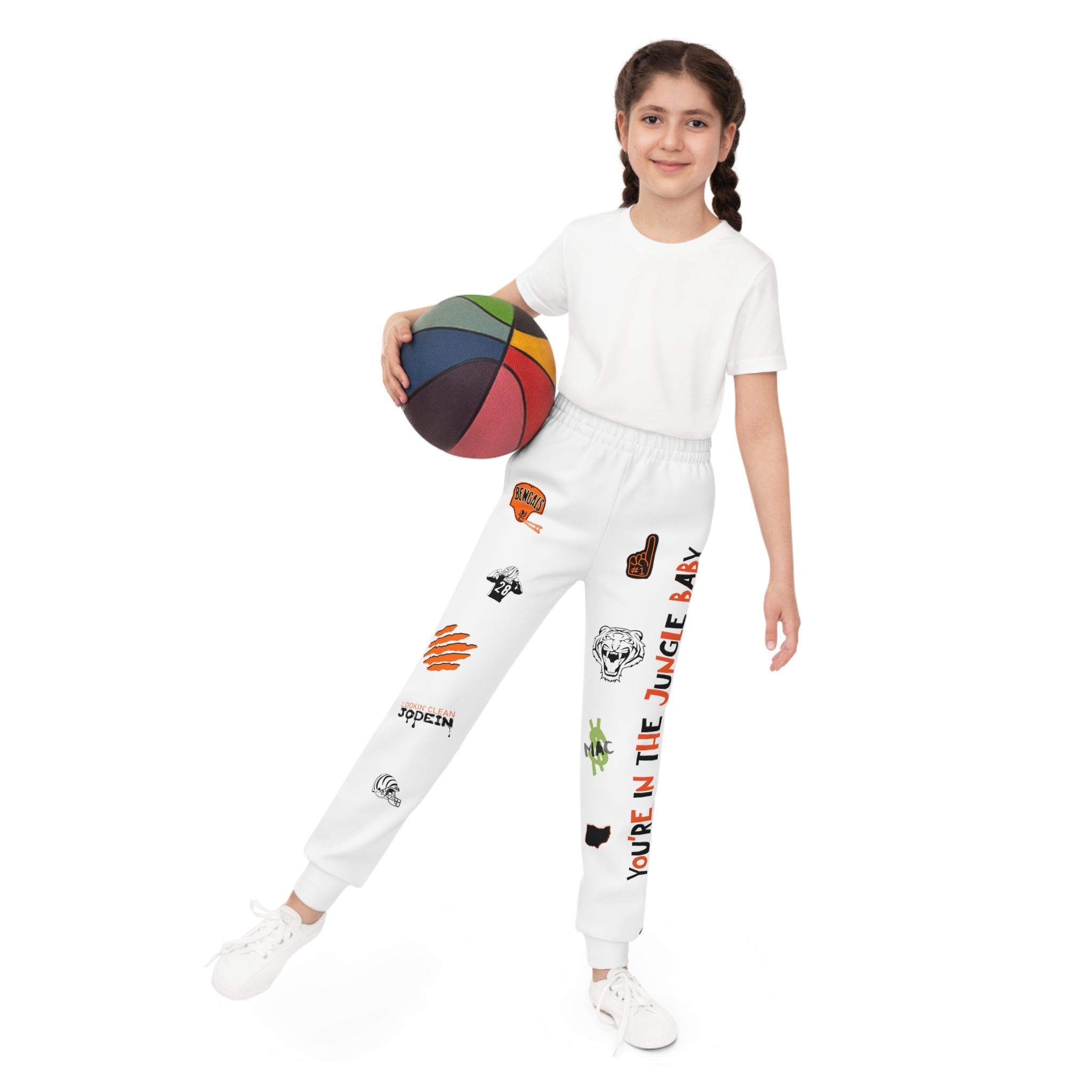 All Over Prints - Youth Unisex Cincinnati Bengals Sweatpants - 4 DOTS