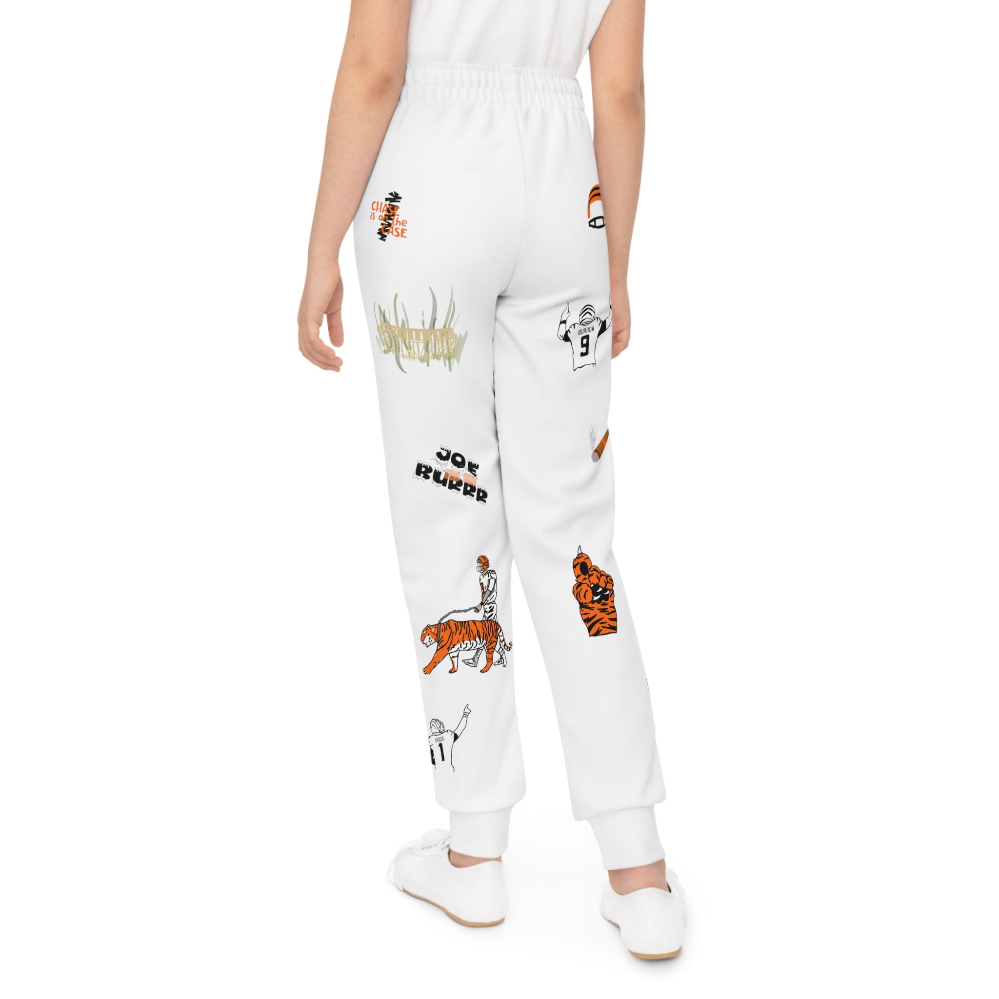 All Over Prints - Youth Unisex Cincinnati Bengals Sweatpants - 4 DOTS